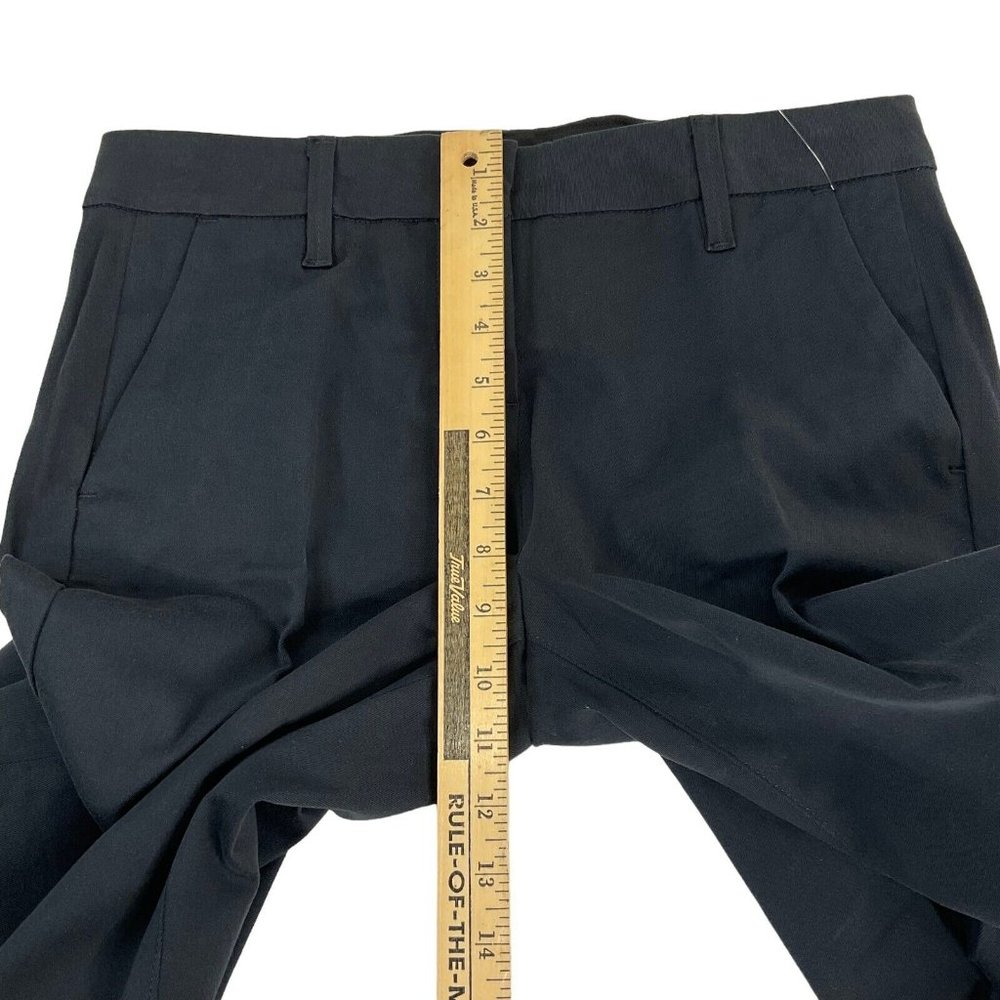 Fidelity Dress Pants Womens Size 26 Black Piper Trousers Cara Twill Charcoal Nwt - Picture 10 of 12